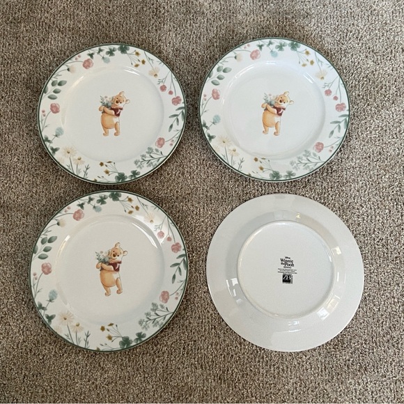 Winnie the Pooh Dinner plates - Set of 4 - Picture 5 of 7
